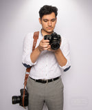 Dual Camera Leather Strap