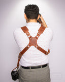 Dual Camera Leather Strap