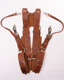 Dual Camera Leather Strap