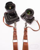 Dual Camera Leather Strap